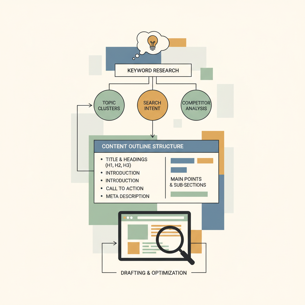 Content outline structure